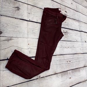 William Rast Moto Suede pants